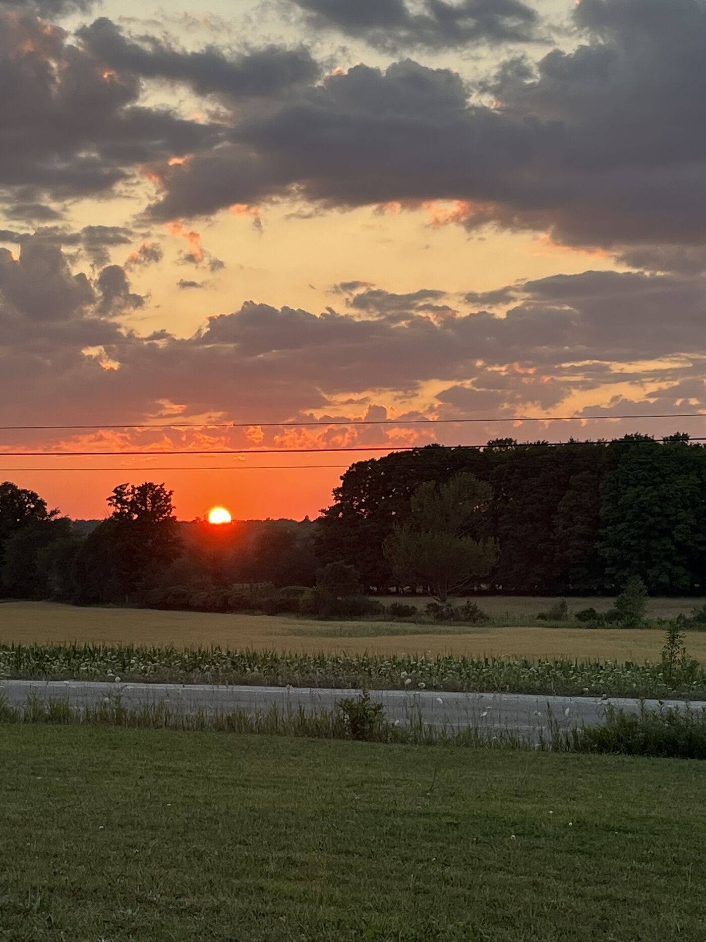 A Wisconsin sunset